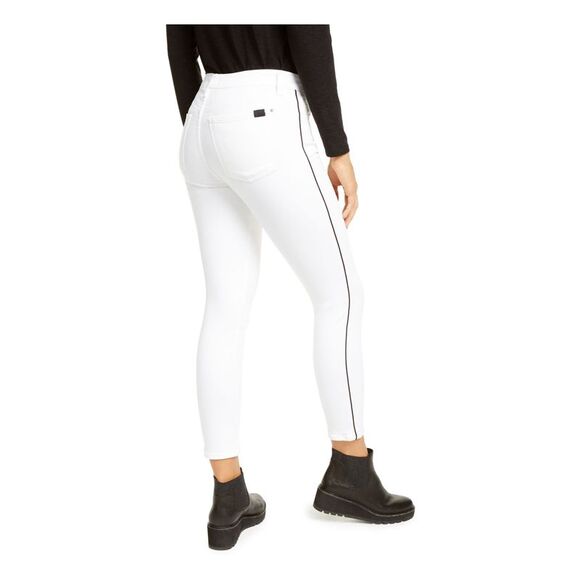 NWT Jen 7 By 7 For All Mankind Womens White Straight leg Jeans 14 - Picture 2 of 4